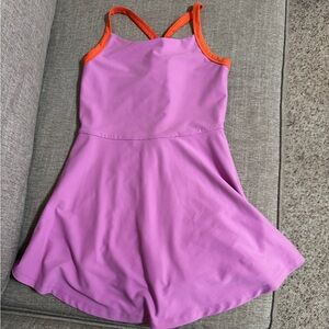 Old Navy Kids Casual Dress - Pink and Orange